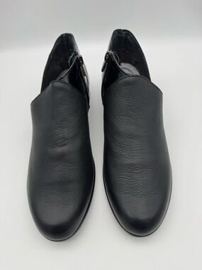 Naot Bayamo Cut-Out Ankle Boots – Black Leather – Women’s EU 41 / US 10–10.5